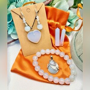 Opalite Jewelry Collection-New in Mint Velvet Box